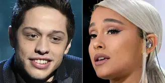 Ariana Grande dan Pete Davidson baru saja bertunangan dan mereka sepertinya tak berniat untuk menjalani hubungan secara perlahan. (Los Angeles Times)
