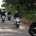 Uji Ketangguhan New Honda Vario 160 di Jalur Menantang Belitung