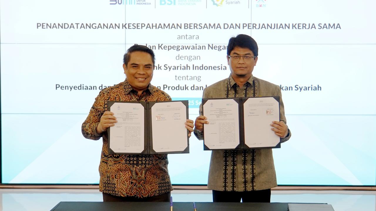 BSI kerjasama payroll dengan BKN