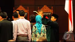 Sebanyak 75 saksi dari tiga pihak siap memberikan keterangannya, Jakarta, Senin (11/8/2014) (Liputan6.com/Andrian M Tunay)