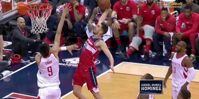 VIDEO : GAME RECAP NBA 2017-2018, Wizards 121 vs Rockets 103