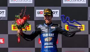 Aldi Satya Mahendra, pembalap binaan Yamaha Indonesia yang mengikuti Kejuaraan Dunia Supersport 2026. (Yamaha Indonesia)