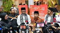 Presiden PKS Ahmad Syaikhu dan Ketua Fraksi PKS DPR RI Jazuli Juwaini beserta seluruh anggota Fraksi menggelar silaturahmi dan buka puasa bersama. (Tim News).