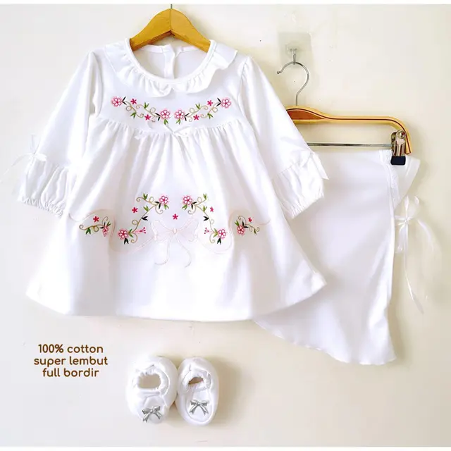 Model Baju Lebaran 2024 ala Bayi Perempuan Indonesia