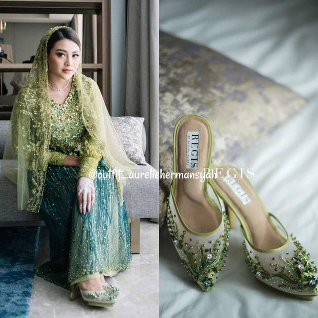Fashion Item Aurel Hermansyah Dari Prewedding Hingga Menikah, Harganya Fantastis. (Sumber: Instagram/outfit_aureliehermansyah)