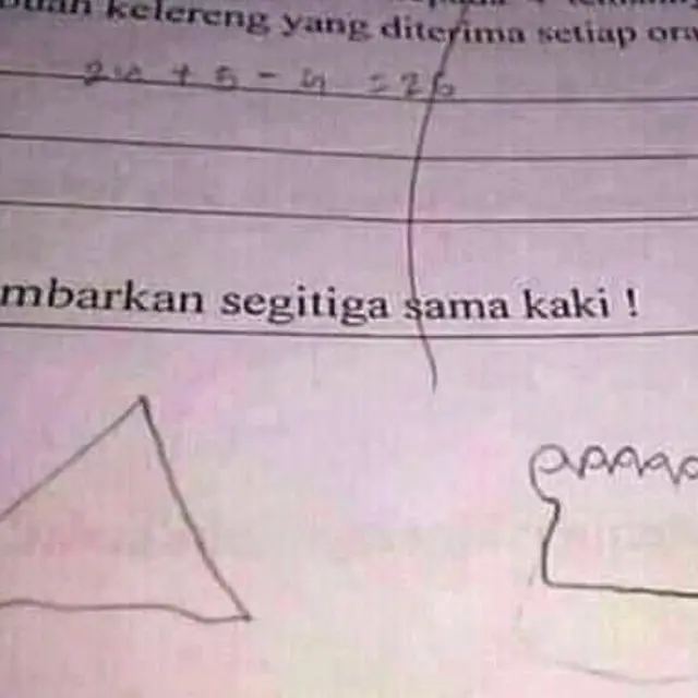 deretan jawaban kocak siswa