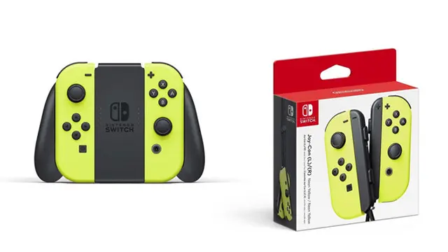 Joy-Con Neon Yellow