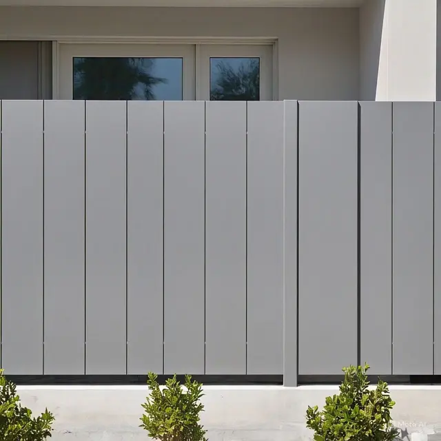 Desain Pagar Rumah Minimalis Modern, Pagar Full Blocked