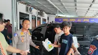Mobil bawa sabu 1 kilogram di wajo (Liputan6.com/istimewa)