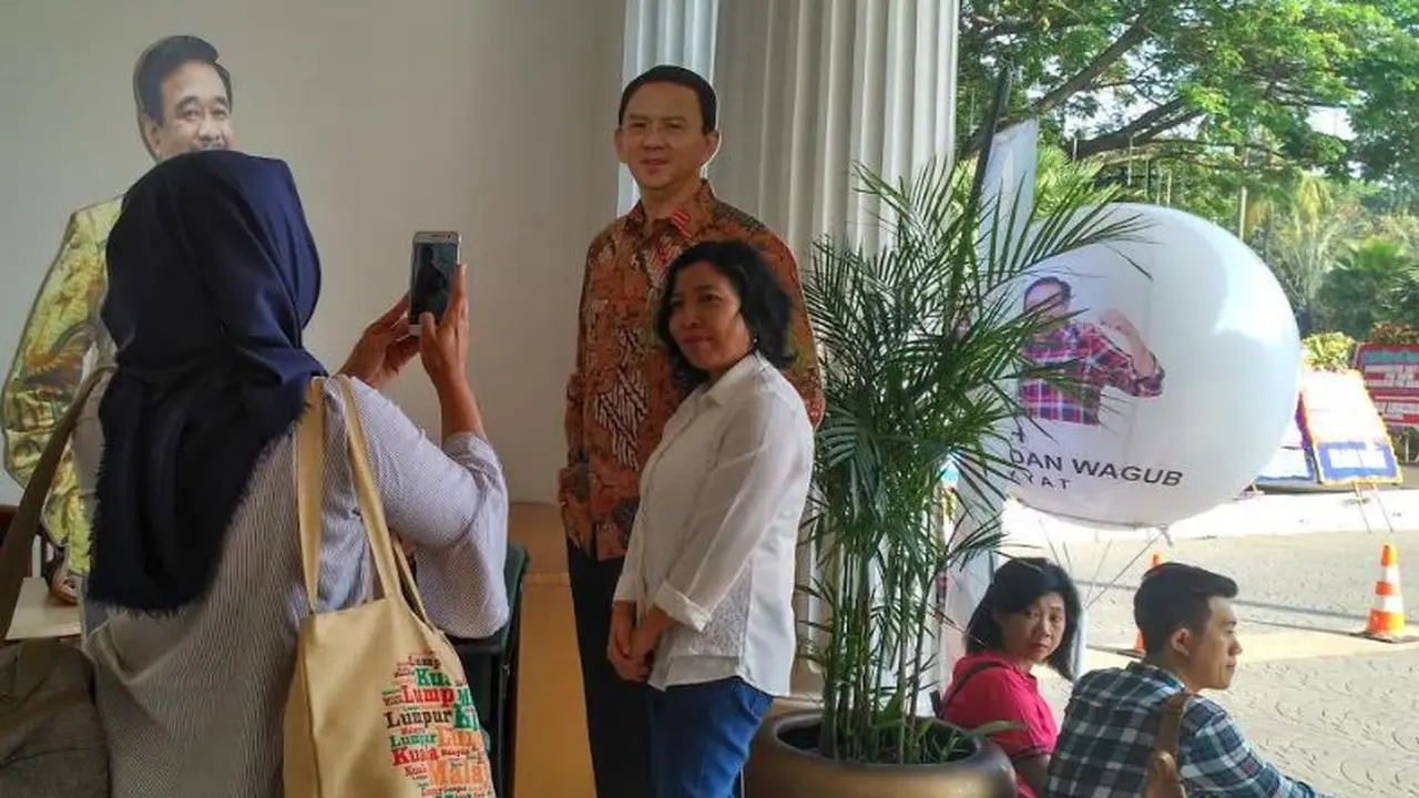 Gubernur DKI Basuki Tjahaja Purnama atau Ahok 