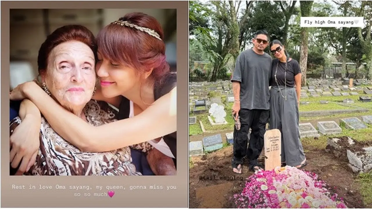 6 Potret Kenangan Sharena Delon dan Nenek Tercinta, Meninggal di Usia 101 Tahun