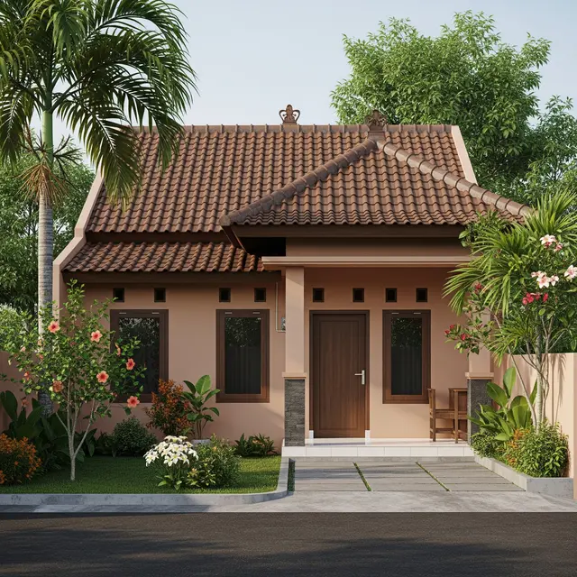 9 Model Rumah Sederhana Ukuran 7x12, Hunian dengan Desain Ideal