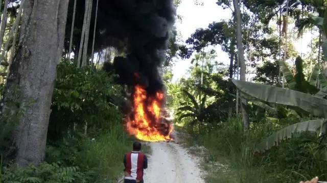 Mobil Terbakar