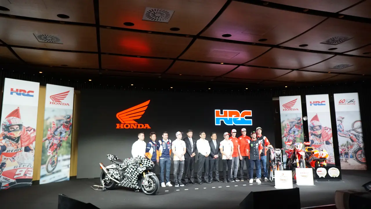 Jorge Lorenzo di acara peluncuran skuat Honda Racing Corporation (HRC) 2020