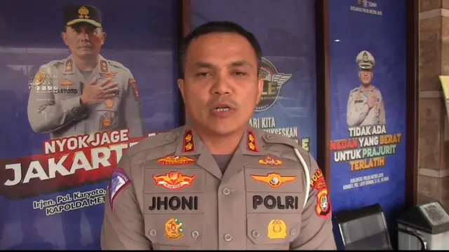 Kasubdit Gakkum Ditlantas Polda Metro Jaya AKBP Jhonny Eka