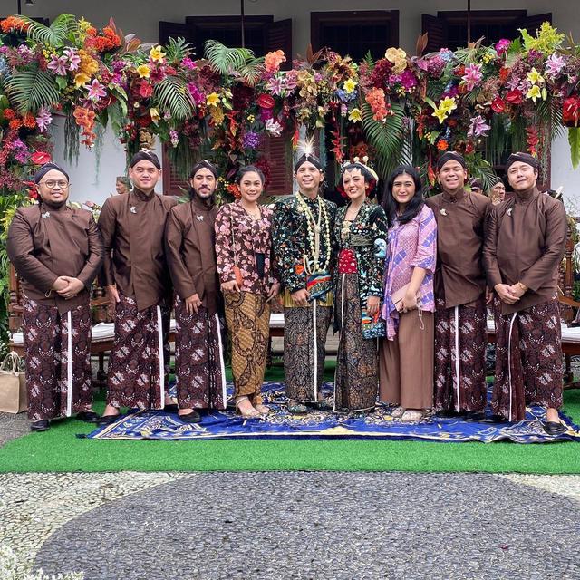 7 Momen Pernikahan Ubay Nidji dan Jihanira Sharmila, Dihadiri Rekan Personel Band