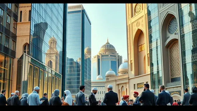 Populasi Muslim Terbesar di Dunia, Aset Industri Keuangan Syariah Indonesia Capai Rp 2.582 Triliun