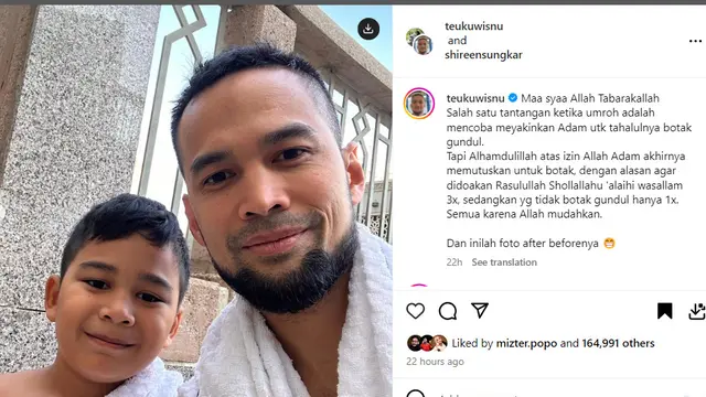 Teuku Wisnu dan Adam