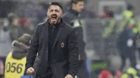 Pelatih AC Milan, Gennaro Gattuso(AP/Luca Bruno)
