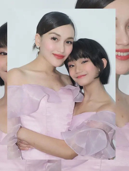 Rambut bondol tersebut dikombinasikan dengan model hime cut, atau gaya rambut ala Jepang. [@ayutingting92].