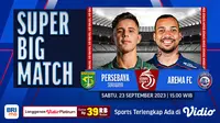 Jadwal dan Link Live Streaming Persebaya Surabaya vs Arema FC, (Dok. Vidio)