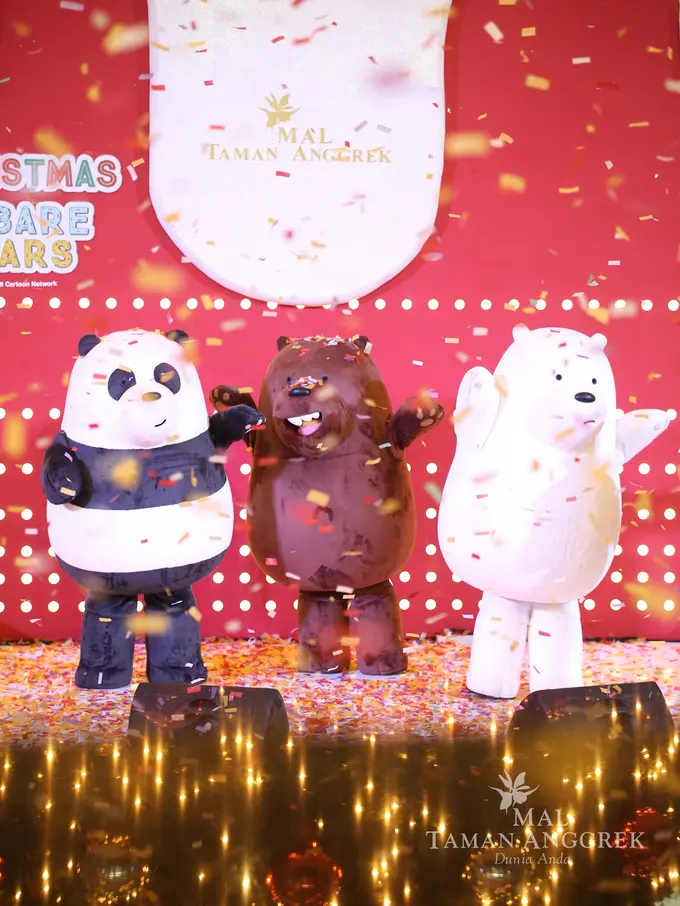 We Bare Bears di Taman Anggrek