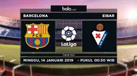 La Liga Barcelona Vs Eibar (Bola.com/Adreanus Titus)