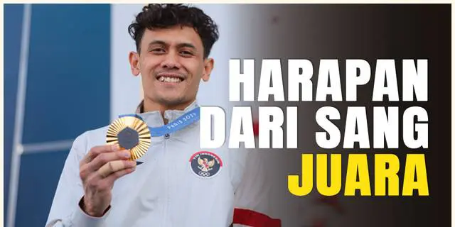 VIDEO: Menyala! Komentar Veddriq Leonardo Setelah Sukses Raih Emas di Olimpiade 2024