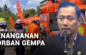 Penanganan Korban Gempa