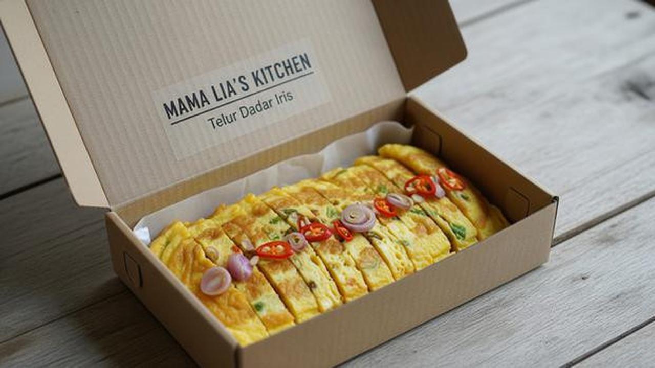 Ide Jualan Lauk Praktis untuk Makan Siang Pekerja Kantor Telur Dadar Tahu Iris/