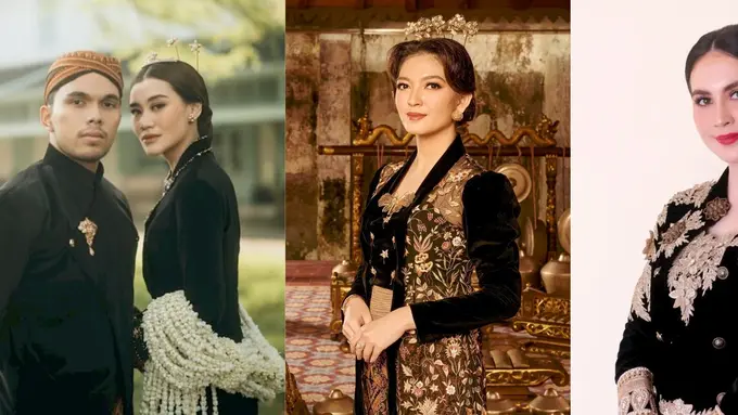 6 Inspirasi Kebaya Velvet Hitam Elegan ala Public Figure, Mulai dari Selvi Ananda, Aaliyah Massaid, hingga Arumi Bachsin