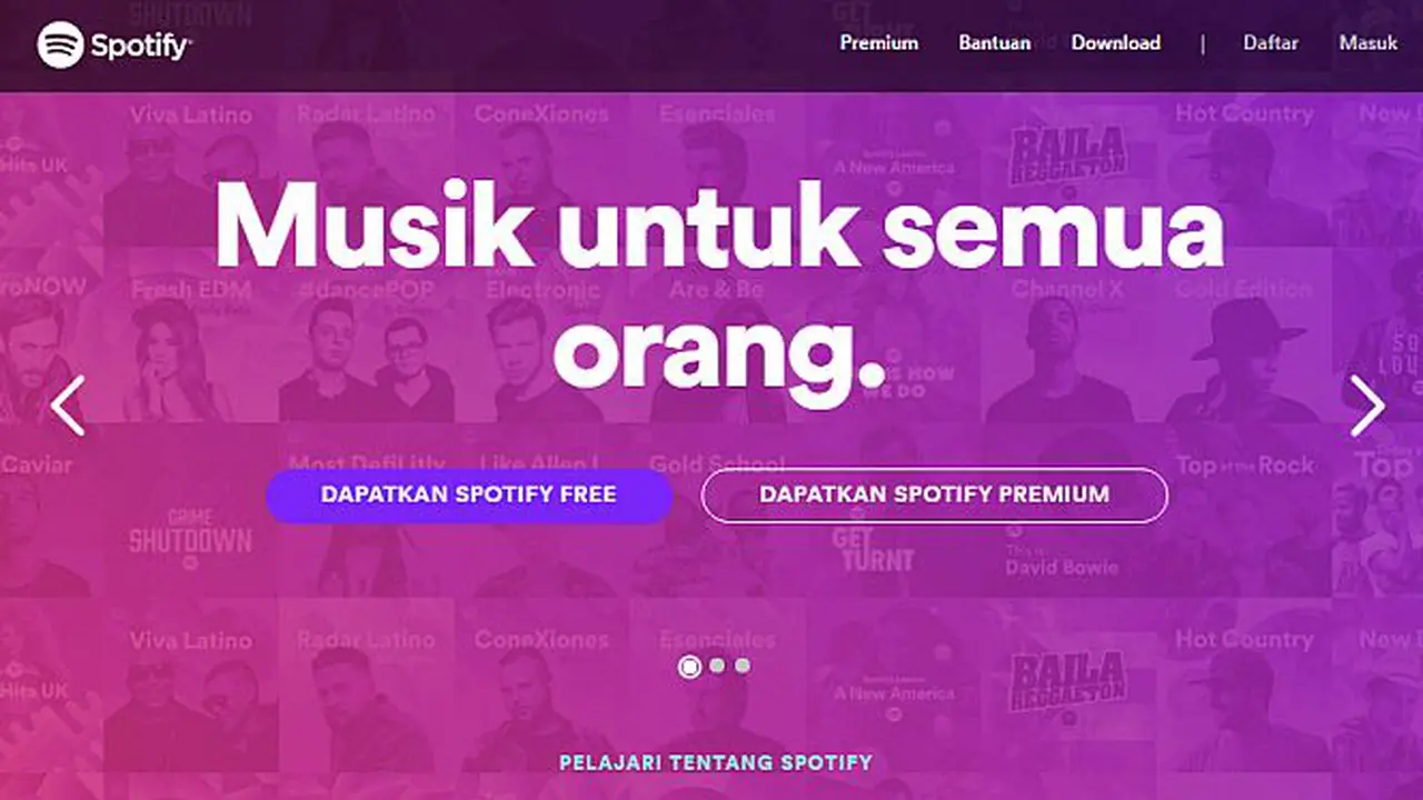 Asyik, Spotify Akhirnya Hadir di Indonesia