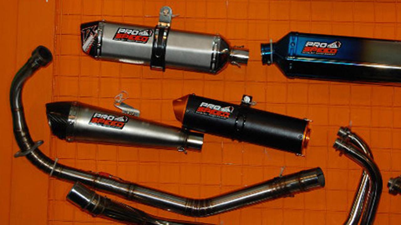 Knalpot pro speed (Arsip)