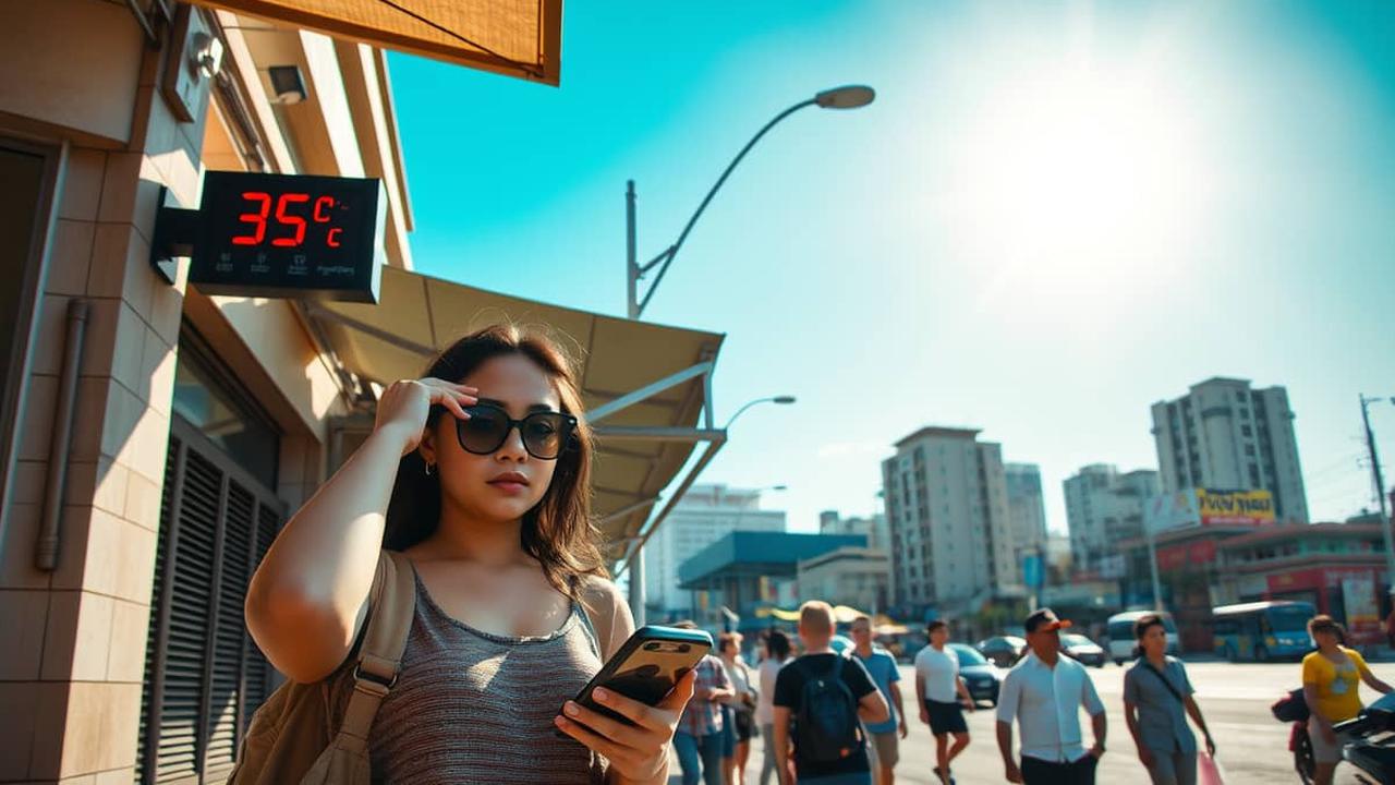 penyebab cuaca panas hari ini