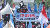 Puluhan Ribu Buruh Kepung Istana Hari Ini