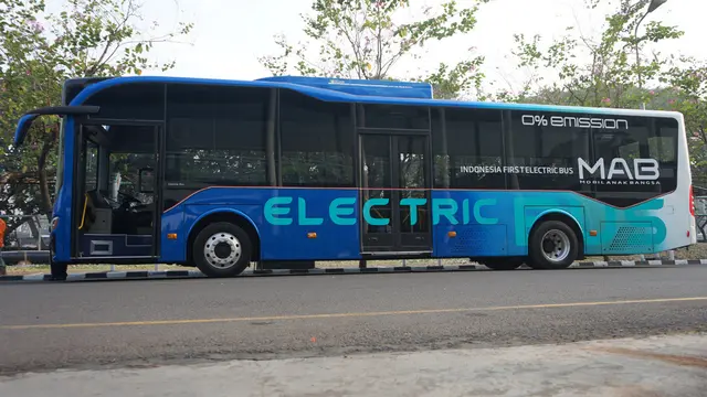 Bus Listrik Garuda Indonesia
