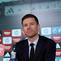 Pelatih Real Madrid yang baru saja ditunjuk, Xabi Alonso, memberikan keterangan dalam presentasi resminya di Real Madrid Sports City di Valdebebas, dekat Madrid, pada 26 Mei 2025. (Thomas COEX/AFP)