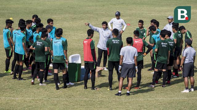 Latihan Timnas Indonesia U-19