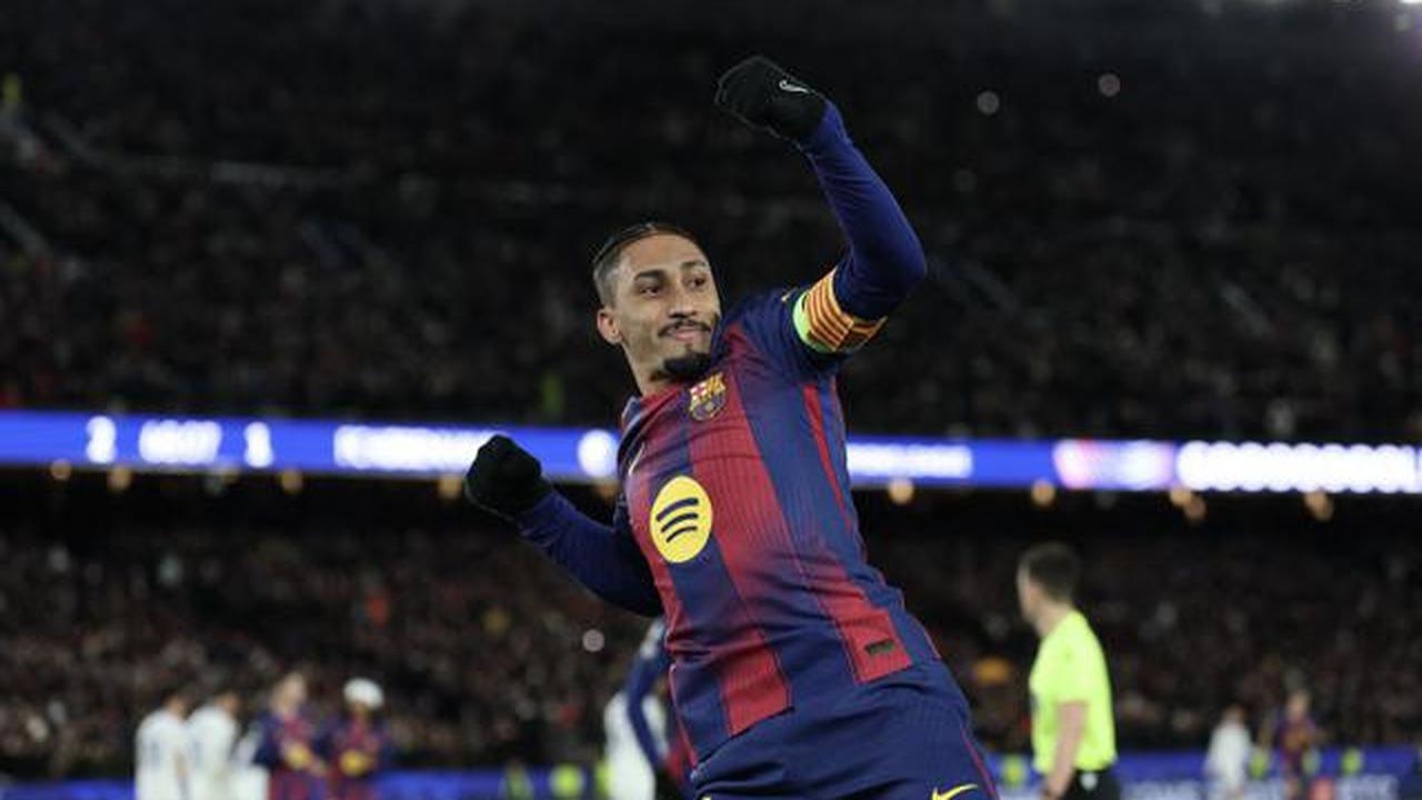 Barcelona Dibayangi Tawaran Fantastis Rp2,1 Triliun dari Klub Arab Saudi untuk Raphinha