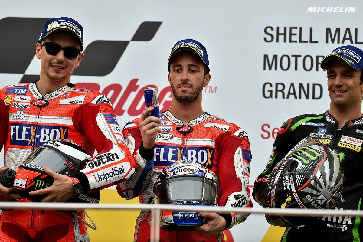 Andrea Dovizioso dan Jorge Lorenzo
