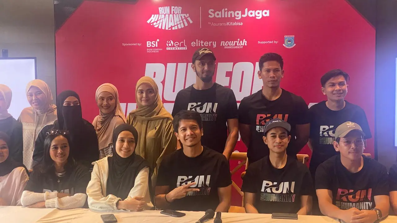 Jumpa pers Run for Humanity 2024