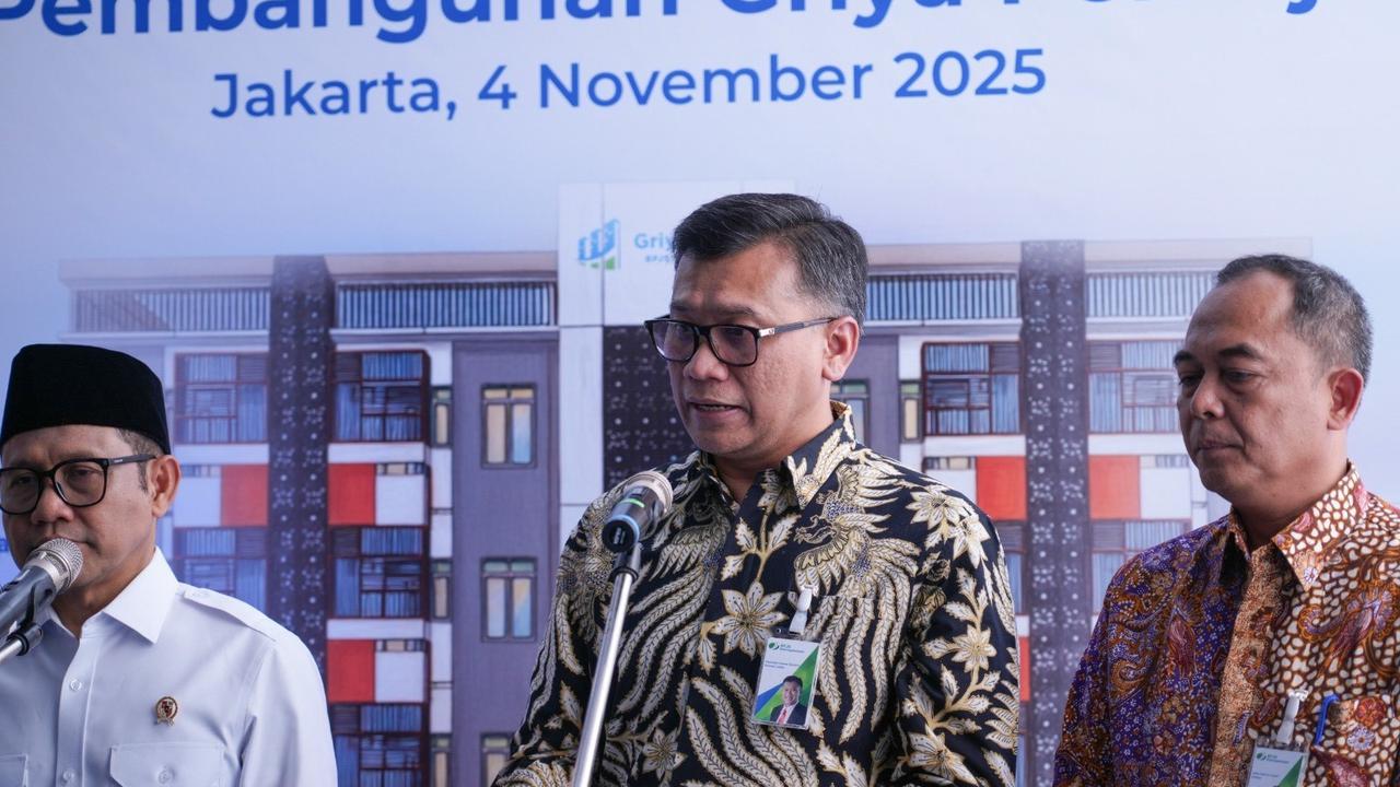 Groundbreaking pembangunan Griya Pekerja di Pasar Minggu