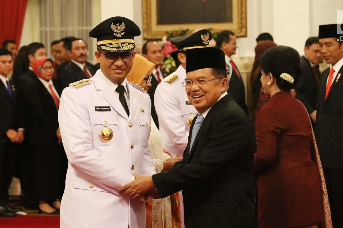 Sah Dilantik, Anies-Sandi Resmi Pimpin DKI Jakarta