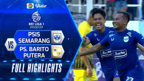 VIDEO: Highlights BRI Liga 1, PSIS Menang Tipis atas Barito Putera 2-1