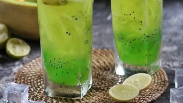 Es Timun Jeruk. (foto: Pinterest/Puput Pratiwi).