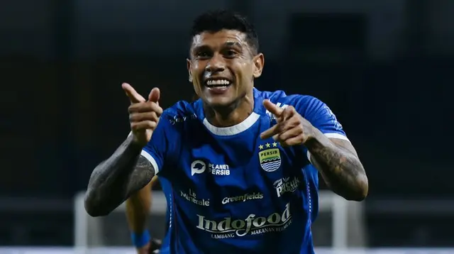 Penyerang Persib Bandung, Ciro Alves. (Bola.com/Dok.X Persib Bandung).