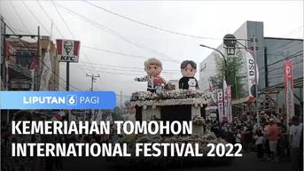 VIDEO: Tomohon International Flower Festival 2022, Tampilkan Kendaraan Berhiaskan Ragam Bunga