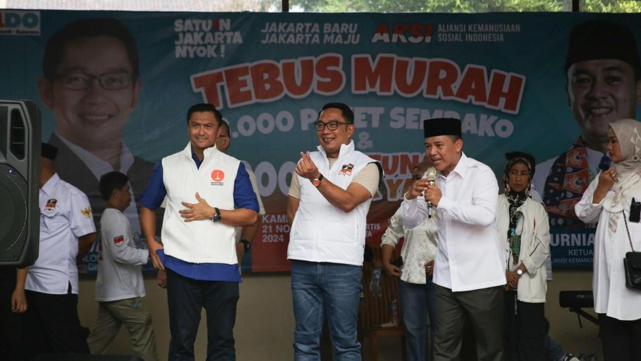 Paslon RK-Suswono Terima Dukungan dari Ulama dan Ormas di Jakarta