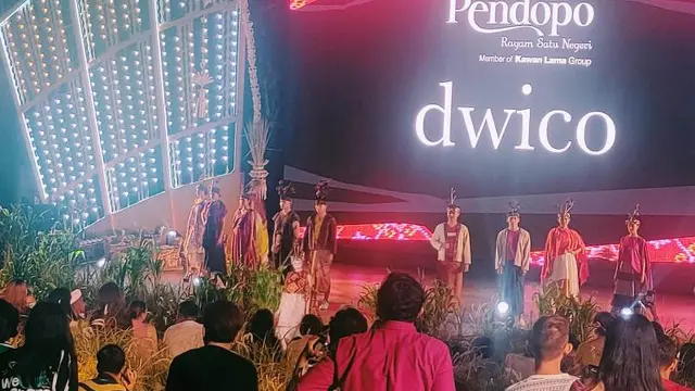 Pendopo Angkat Potensi UMKM Buleleng dengan Menggelar Festival dan Fashion Show di Denpasar.  (Liputan6.com/Henry)