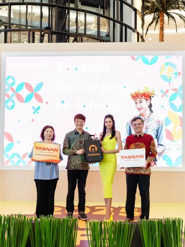 Acara pembukaan pameran Agrowisata Taiwan 2025, di Emporium Mall, Jakarta Utara. (Dok TETO)